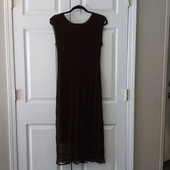 Rabbit Rabbit Rabbit brown long dress - Picture 5 of 7